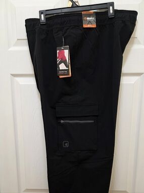 And1 Black Men's Cargo Jogger Pants